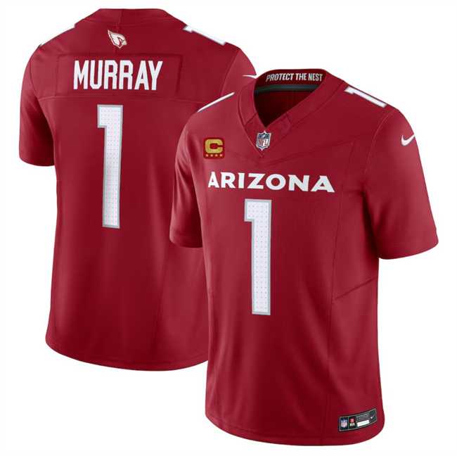 Men & Women & Youth Arizona Cardinals #1 Kyler Murray Red 2024 F.U.S.E. With 4-Star C Patch Vapor Untouchable Limited Stitched Jersey